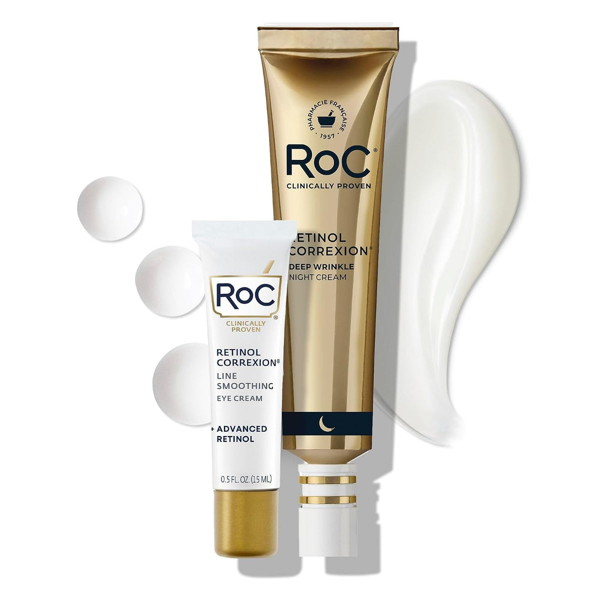 RoC conjunto de reparación de arrugas profundas, corrección con ret...
