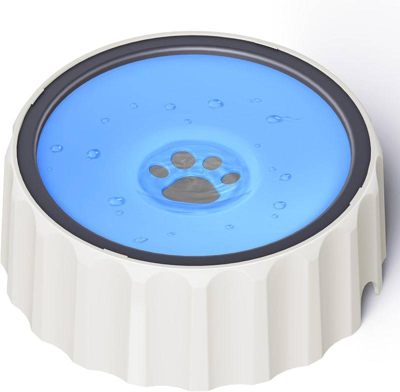 FORWH Cuenco de agua para animales pequeños para perros, sin derram...