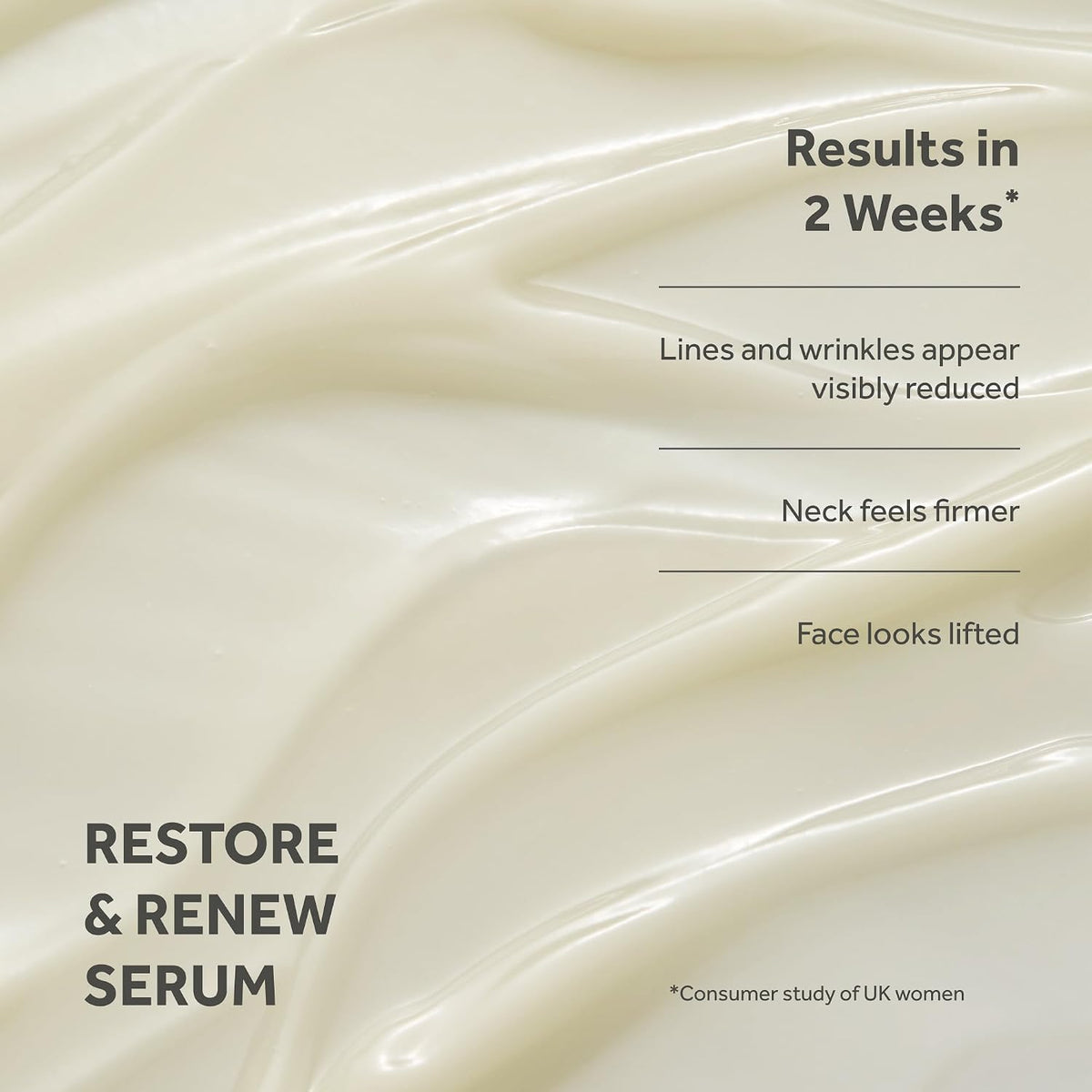 No7 Restore & Renew Sculpting Face & Neck Serum, 1 fl oz | Fórmula...
