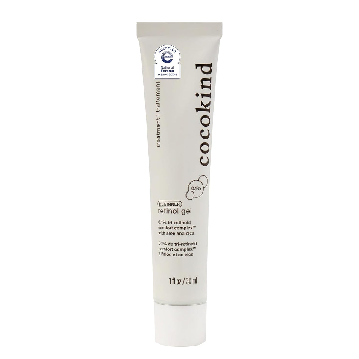 Cocokind Gel de retinol para principiantes 0.1%, mejora la aparienc...
