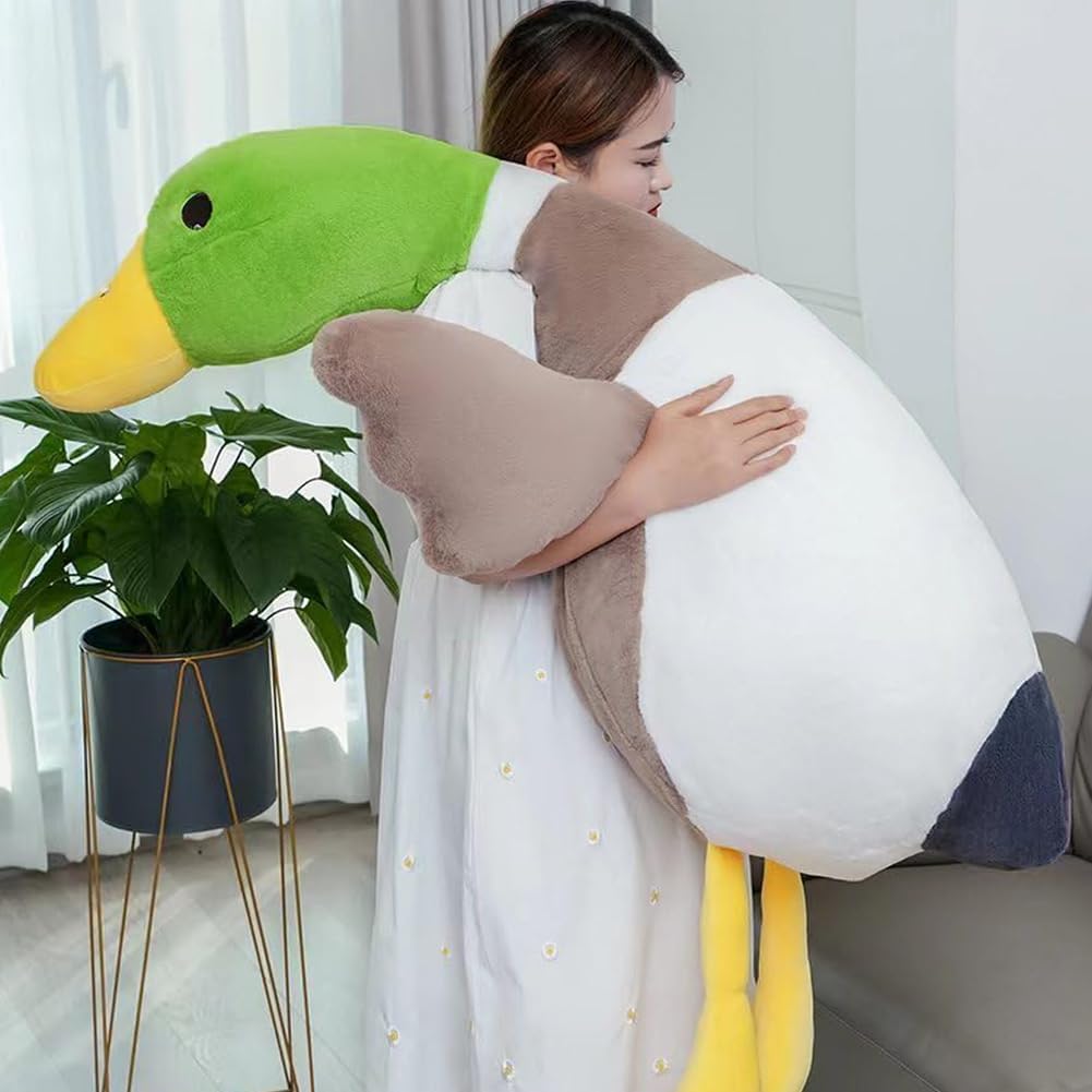Pasrdqoyp Peluche de Pato Mallard, Animales de Peluche de Pato Mall...