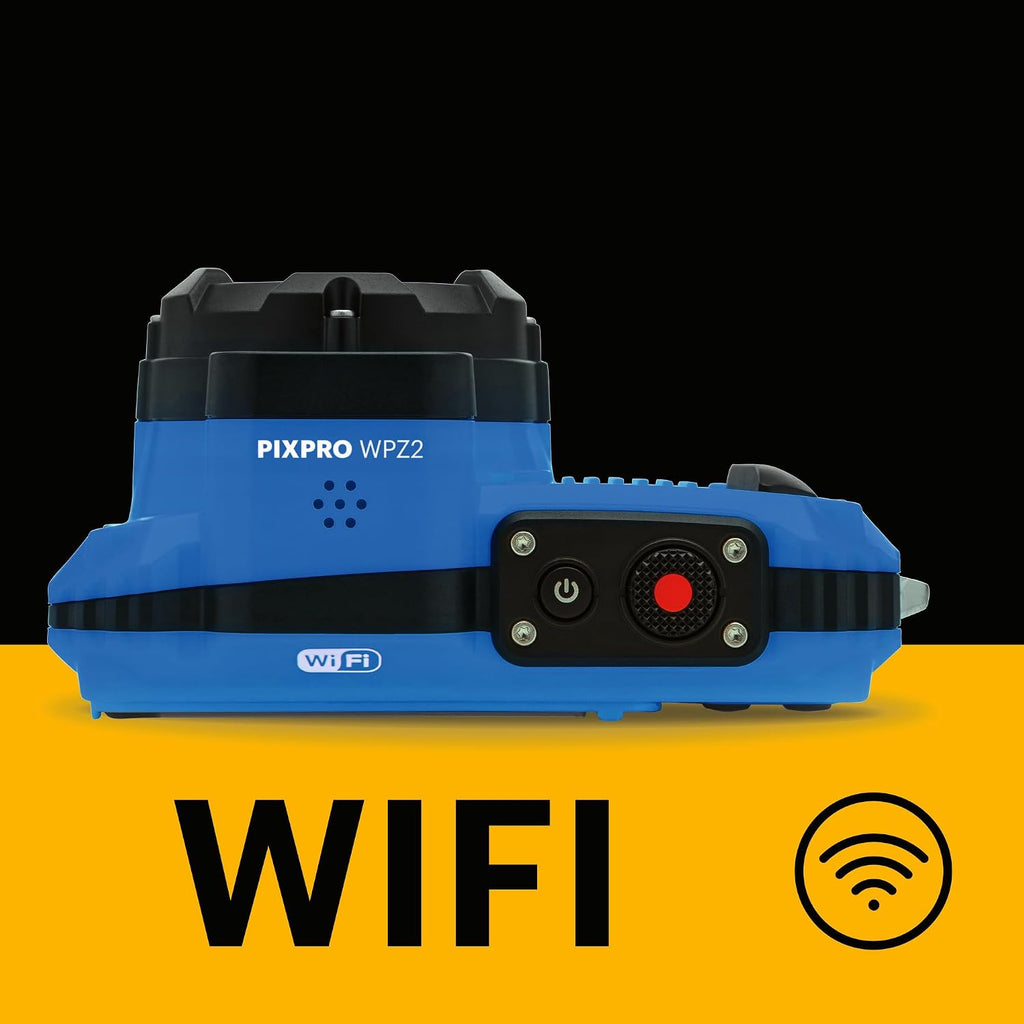 KODAK PIXPRO WPZ2 - Cámara digital impermeable de 16 MP, 49.2 ft, z...