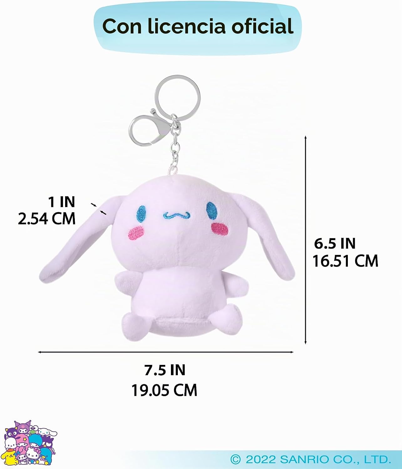 SALLY ROSE Llavero Stitch Peluche Licencia Oficial | Llaveros de Di...