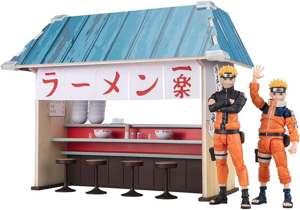 TAMASHII NATIONS - Naruto - Ichiraku Ramen Set S.H.Figuarts Figura...
