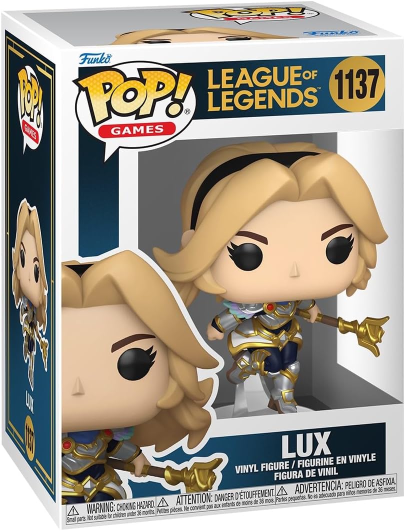 ¡Funko Pop! Juegos: League of Legends - Lux - Figura de vinilo cole...