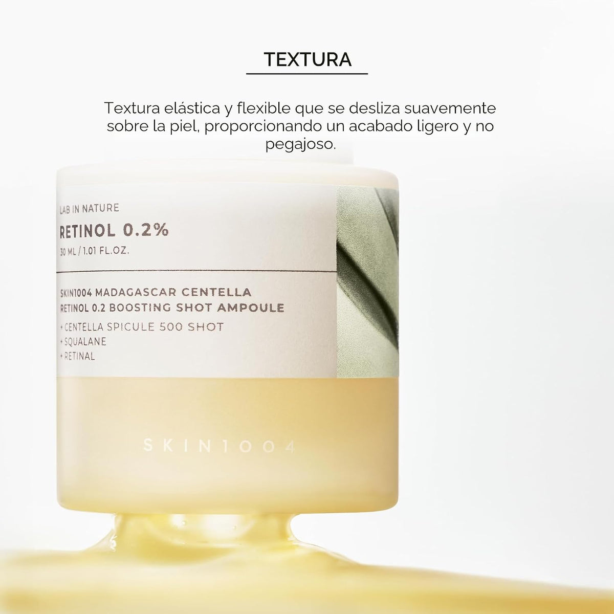 SKIN1004 Retinol 0.2% Boosting Shot Ampolla, suero facial para elas...