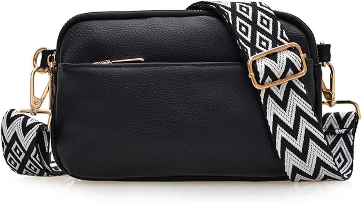 Bolsos cruzados pequeños para mujer, de piel vegana, bolsos de homb...