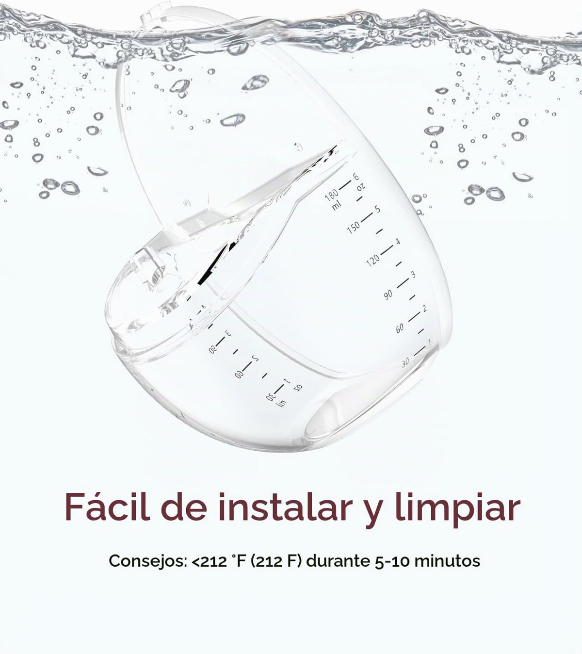 Momcozy - Accesorios de repuesto para extractor de leche M6, brida...