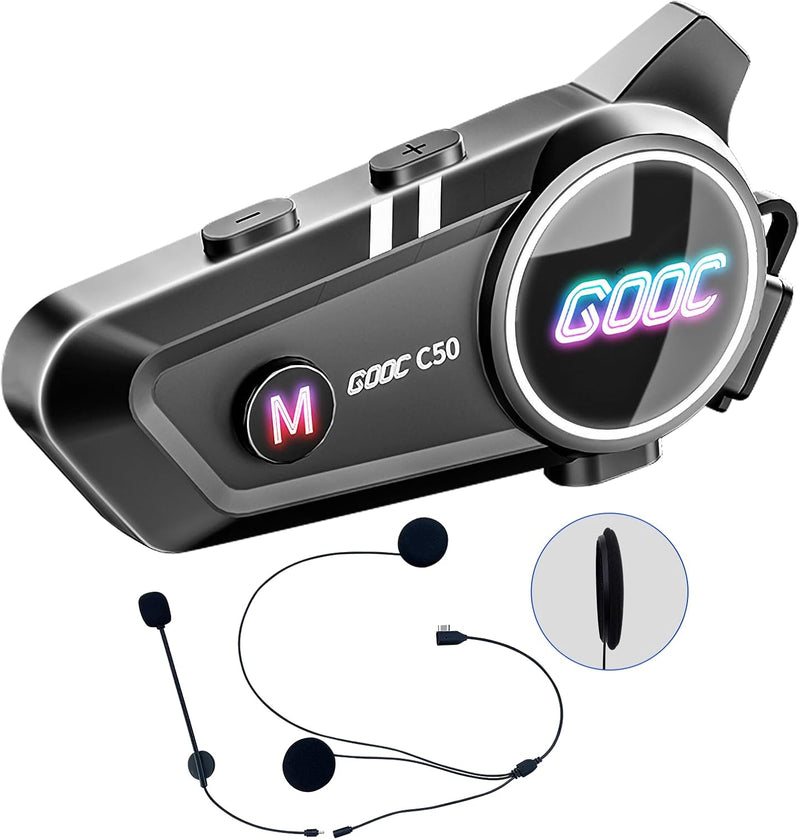 JZAQ Auriculares Bluetooth para casco de motocicleta, alta calidad...