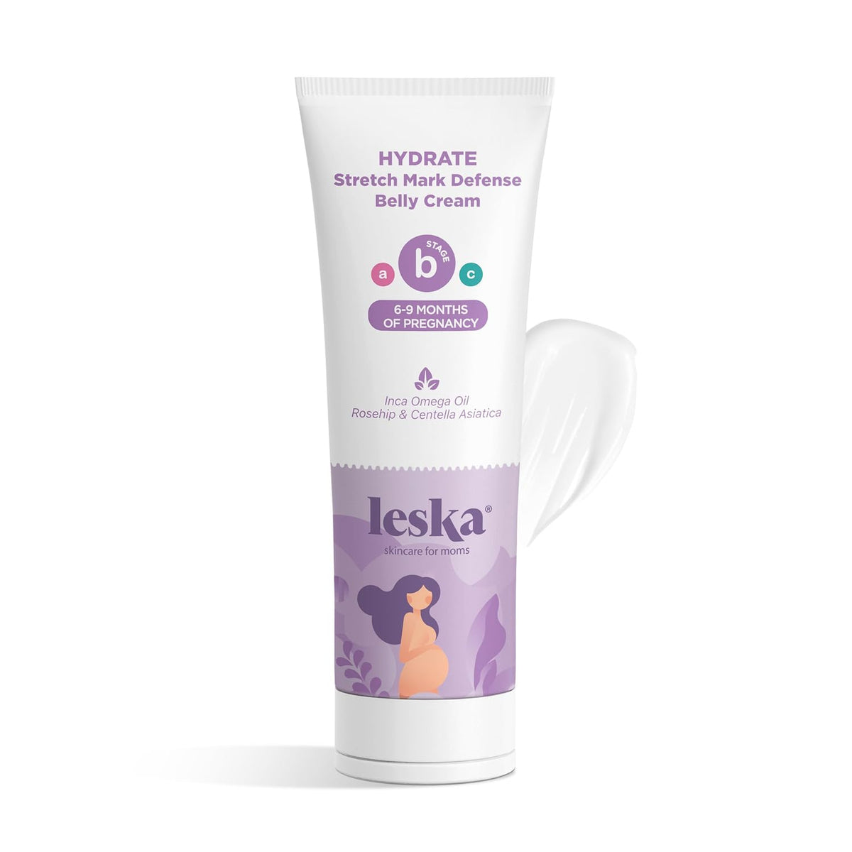 Leska Crema para estrías de maternidad | ETAPA B: Crema hidratante...