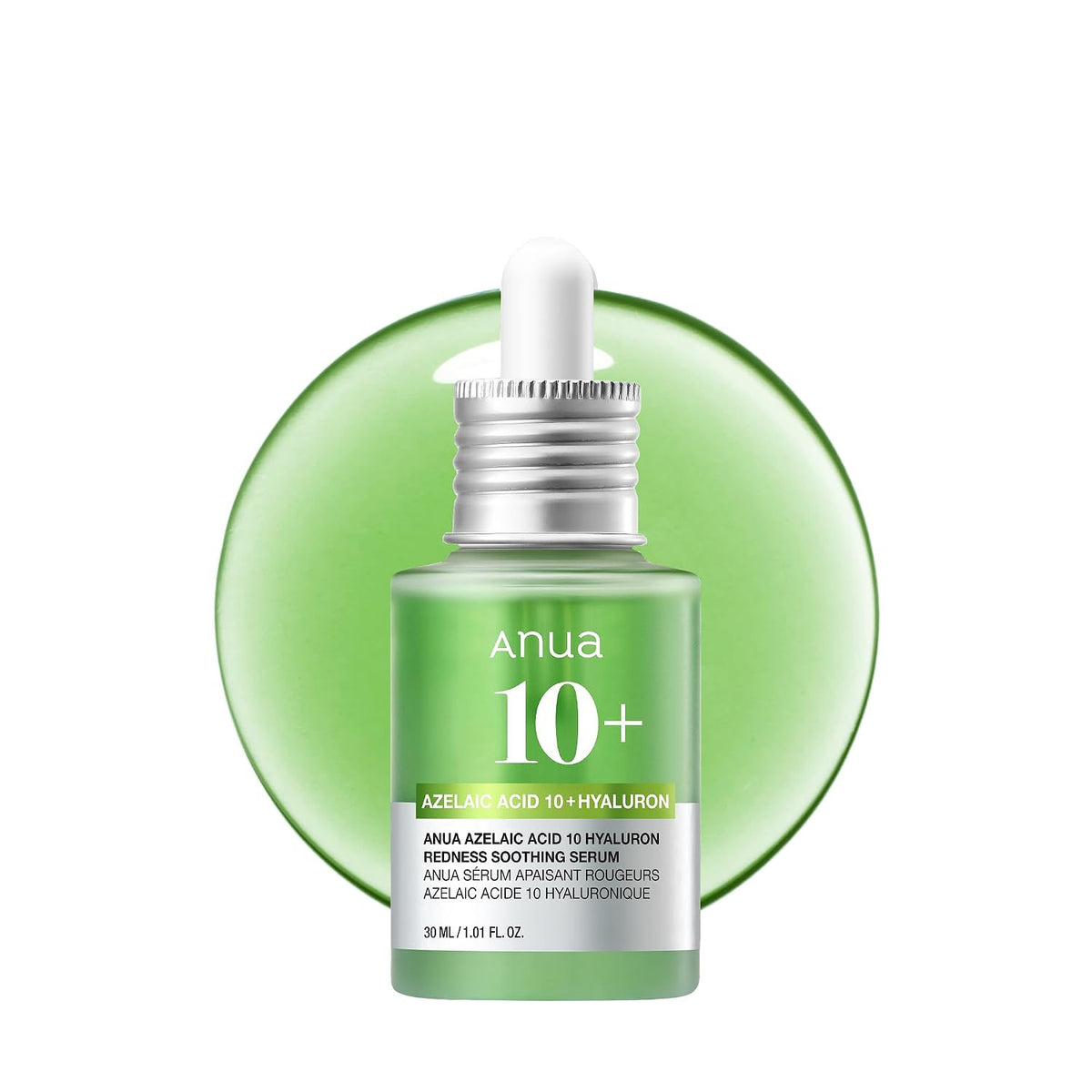 Anua Azelaic Acid 10 Hyaluron Suero calmante para el enrojecimiento...