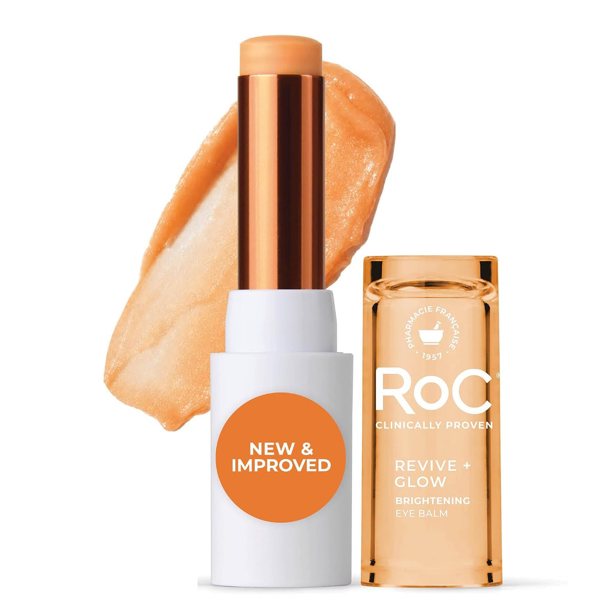 Bálsamo para ojos RoC Multi Correxion con vitamina C, 0.14 oz, crem...