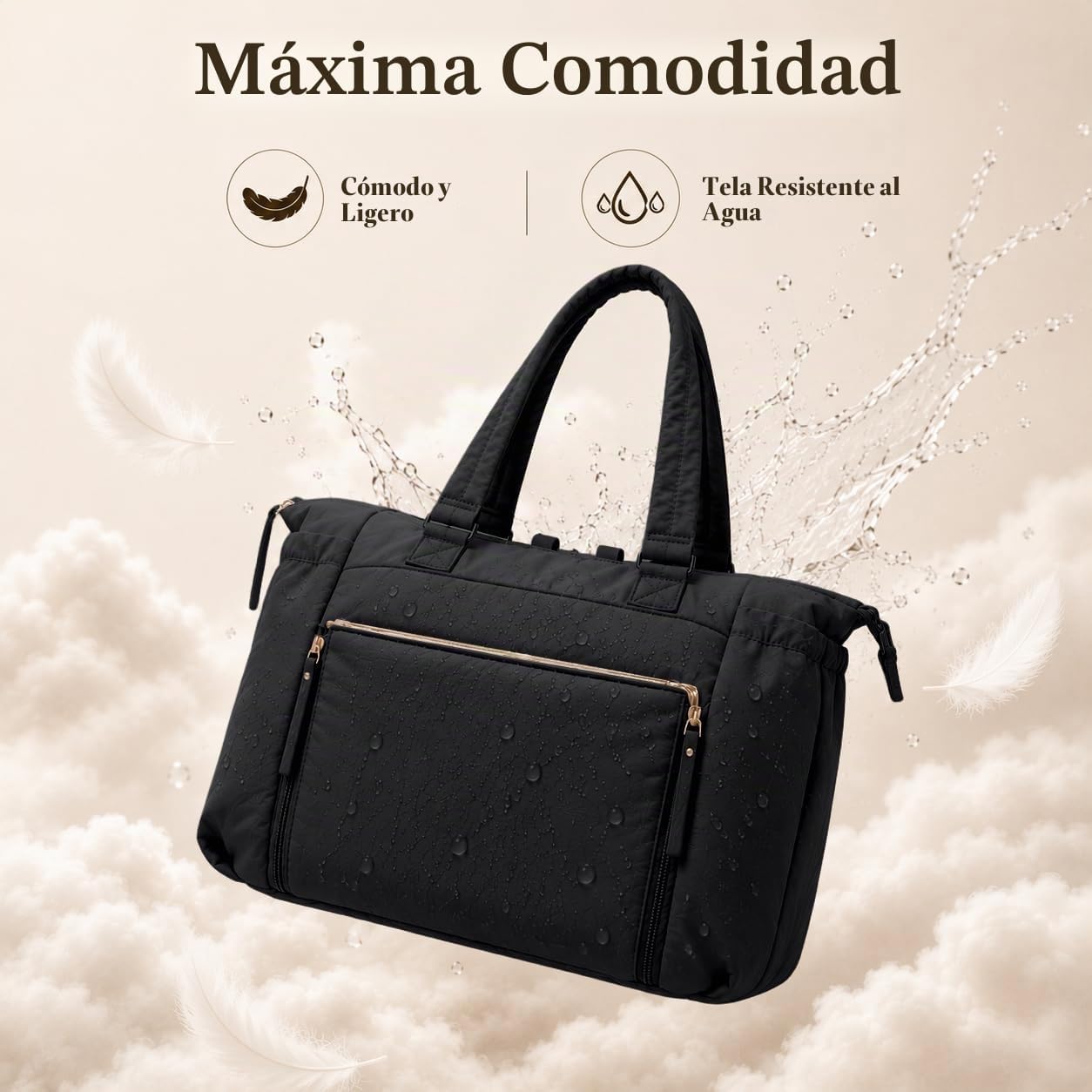 MOMINSIDE Bolsa de pañales con cambiador de pañales, bolsa de pañal...
