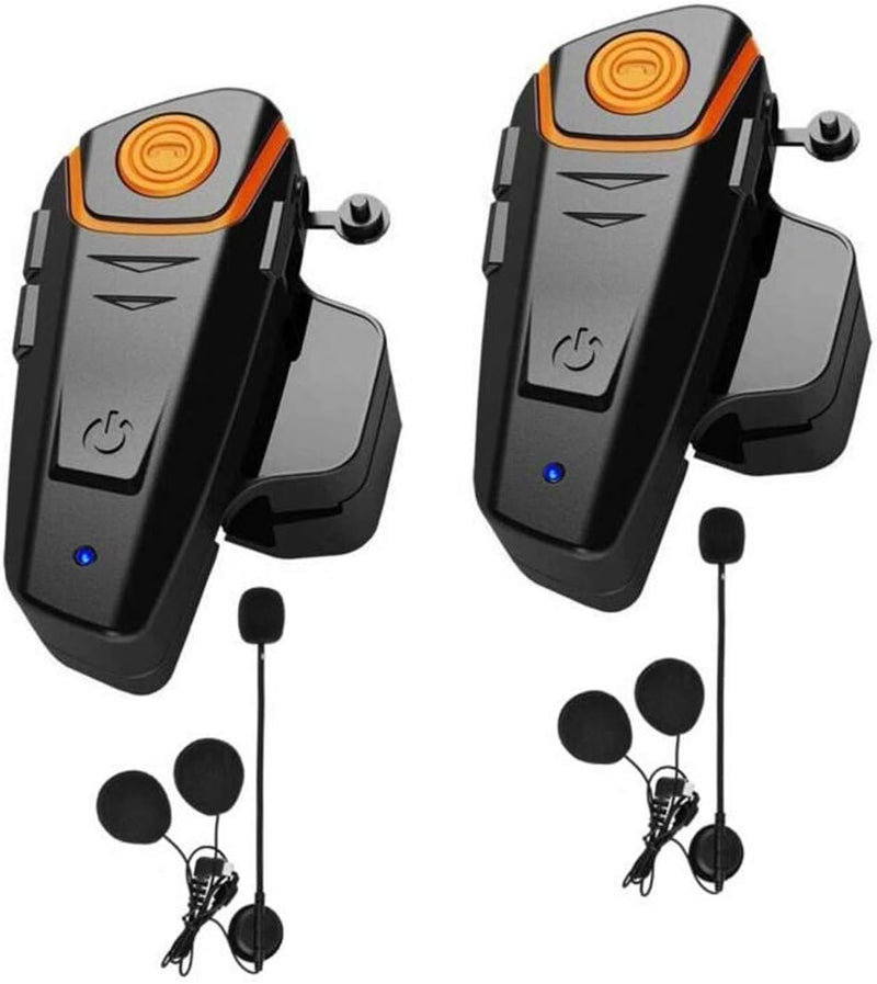 Dgakcvb BT-S2 - Casco de motocicleta con Bluetooth, intercomunicado...