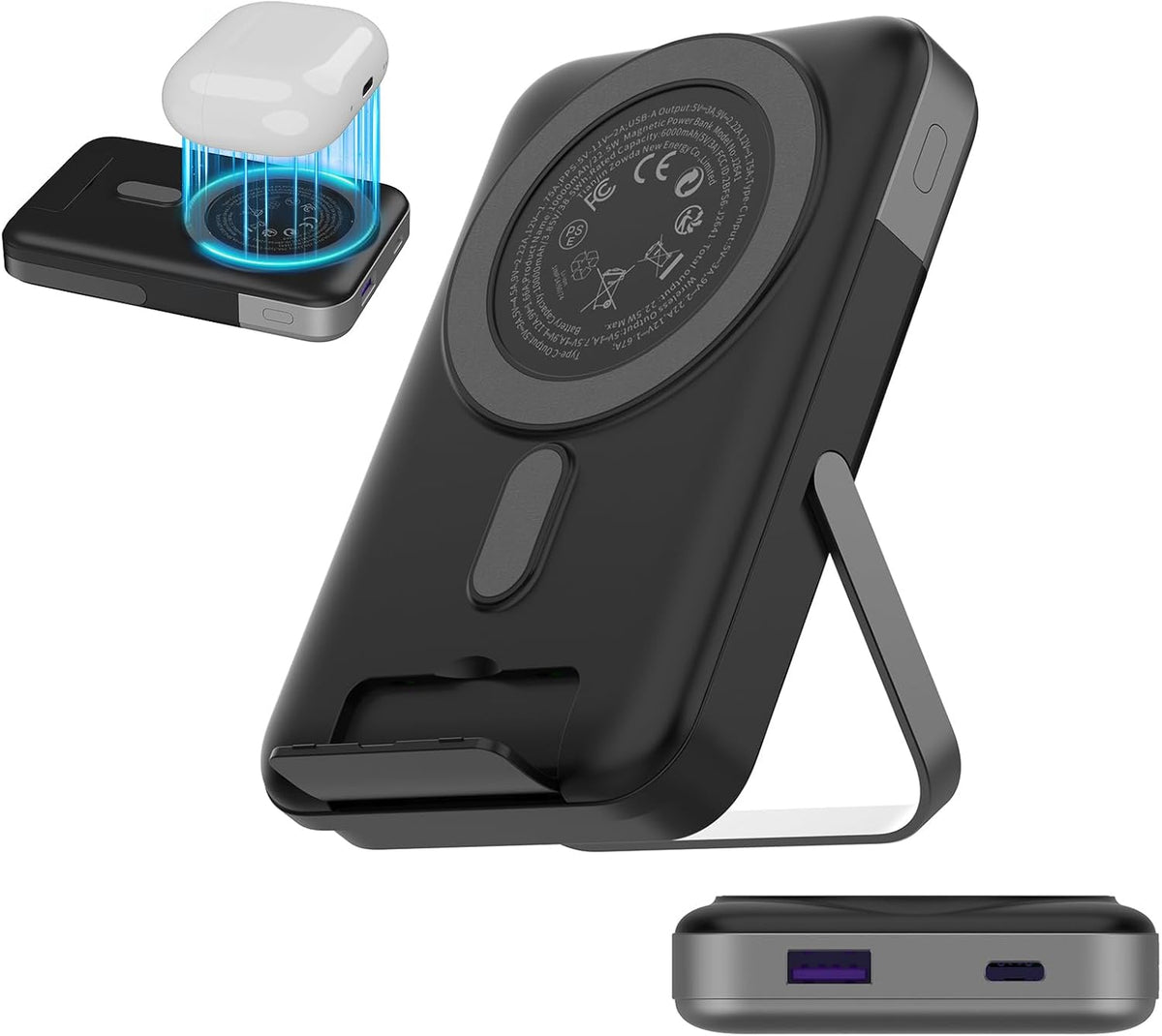 NOBIS Cargador portátil, banco de energía de 45 W 20000 mAh y 22.5...