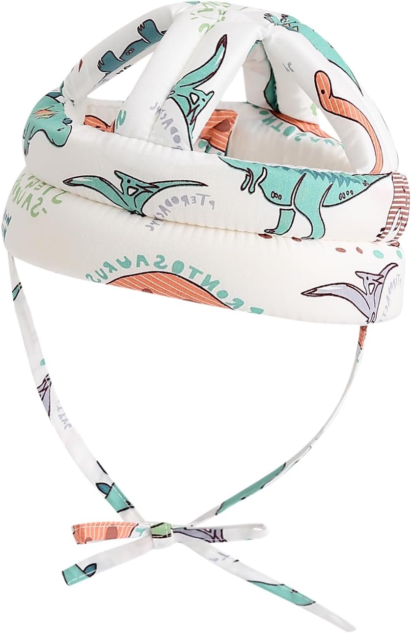 PLOVZ Protector de Cabeza de Bebé Mochila con Almohada, Casco de Be...