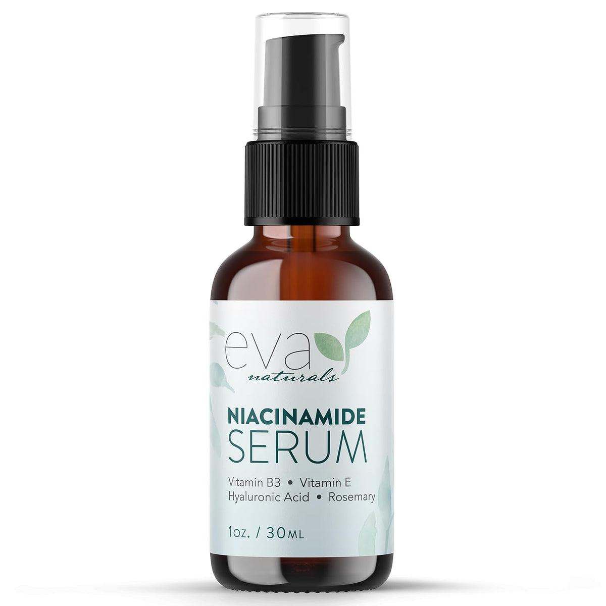 Eva Naturals Suero de niacinamida al 5% para la cara, minimizador d...