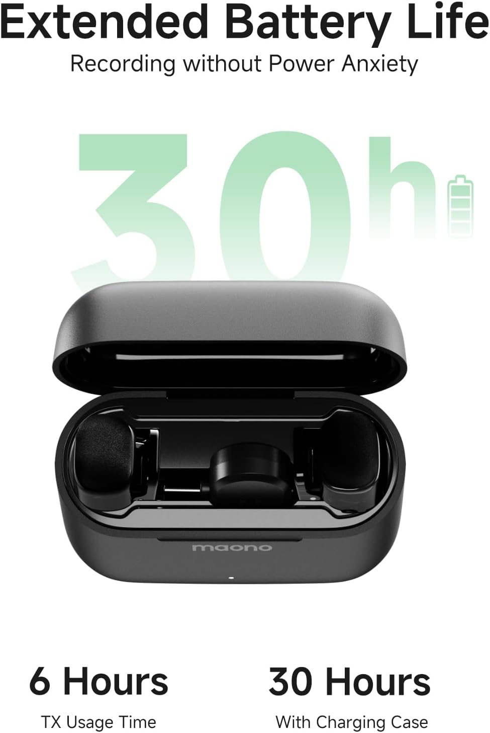 MAONO Wave T1 Mini micrófono Lavalier para iPhone\/Android con ench...