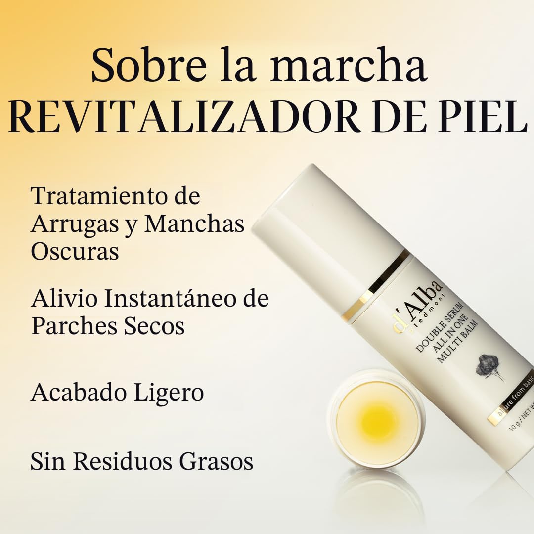 d'alba Piedmont White Truffle Double Serum Todo en uno Multi Bálsam...