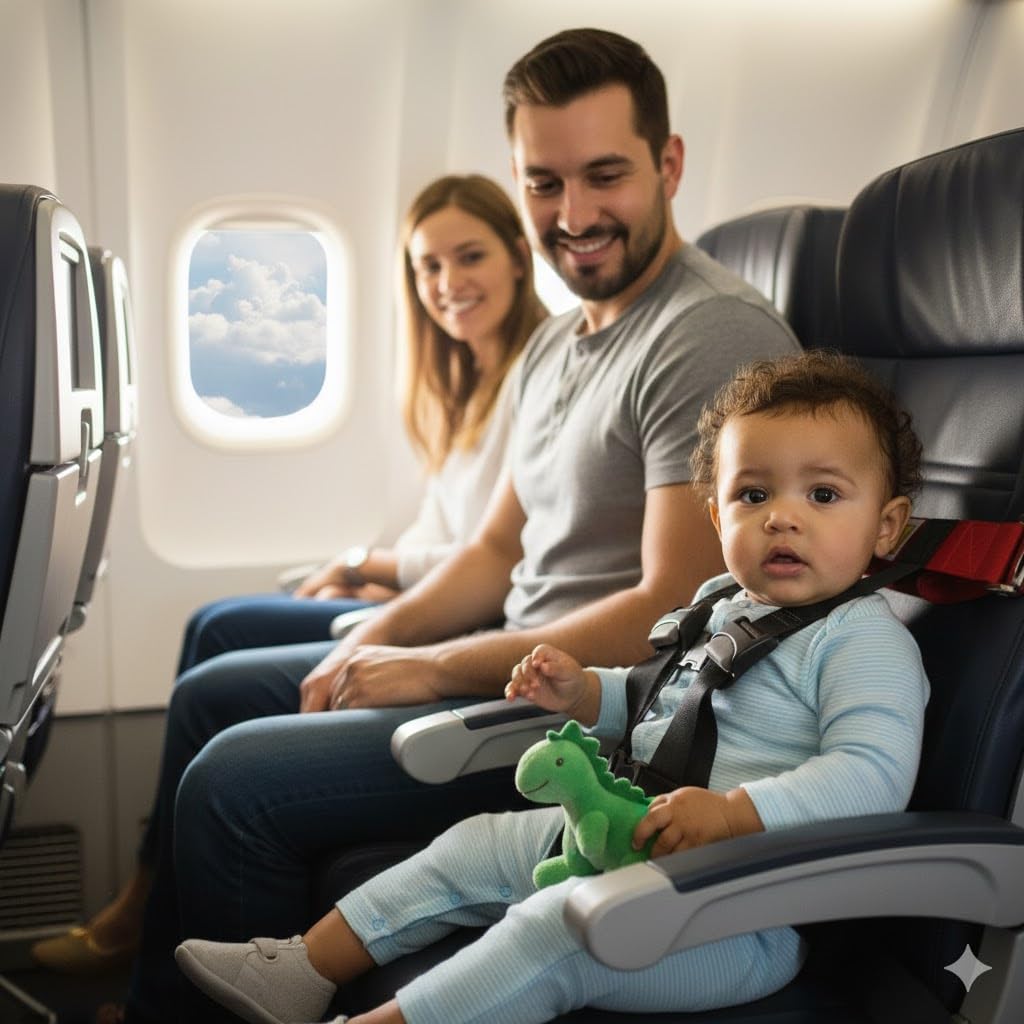 Arnés de viaje para avión para niños - Arnés de viaje portátil y li...