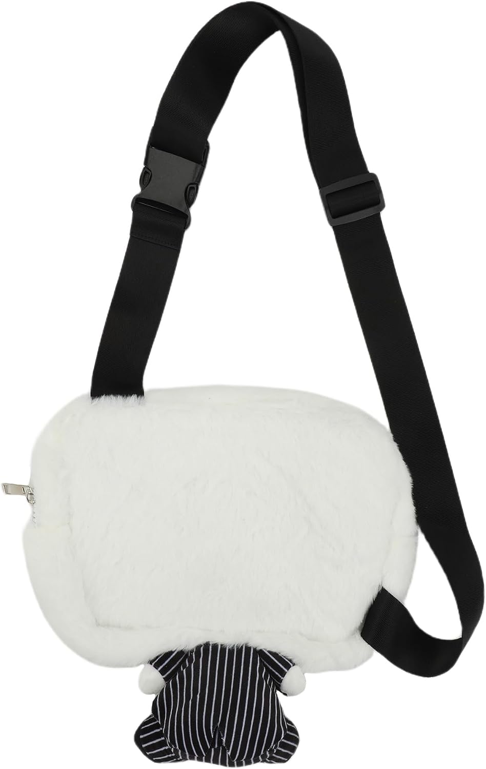 Nightmare Before Christmas Jack Skellington - Bolso cruzado de felp...