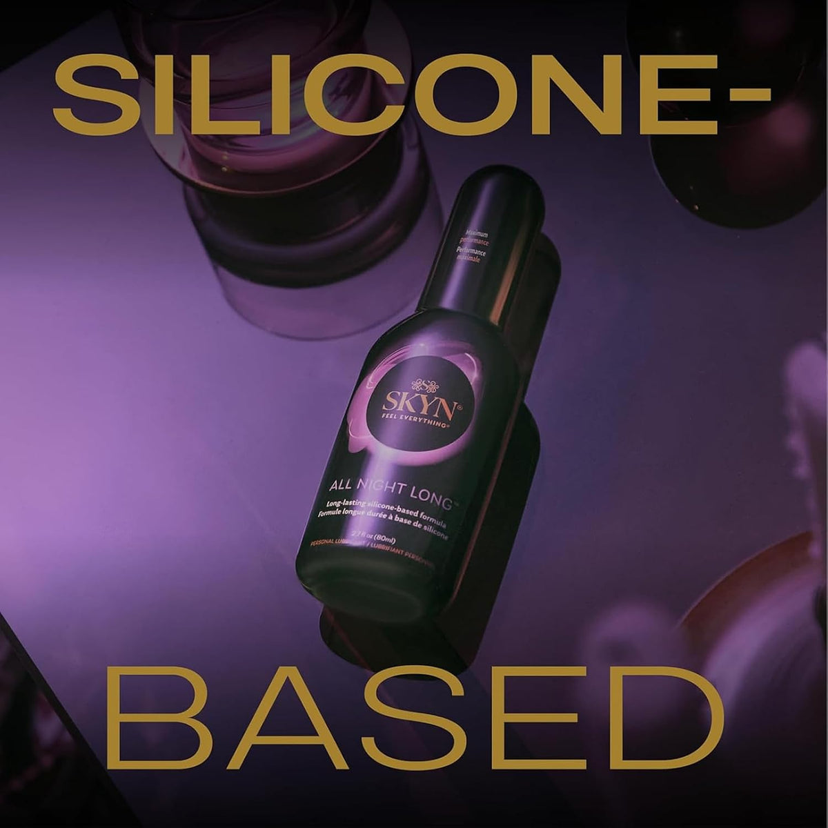 SKYN Lubricante de larga duración a base de silicona para toda la n...