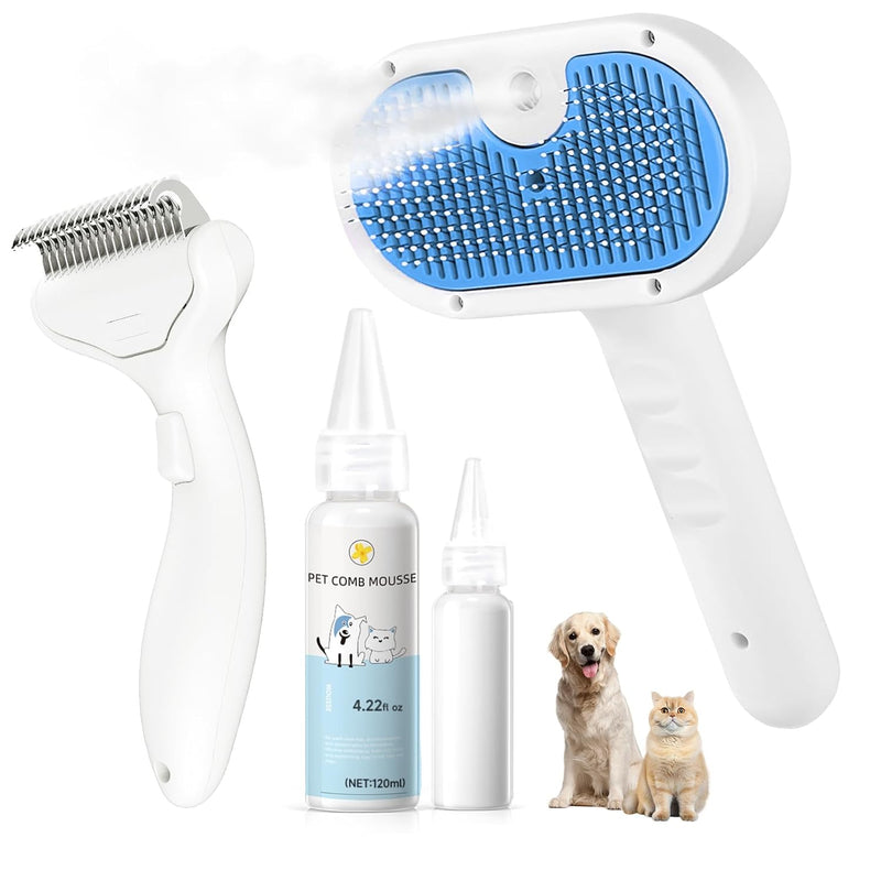 Cepillo de Vapor para Mascotas para Perros y Gatos \u2013 Cepillo D...