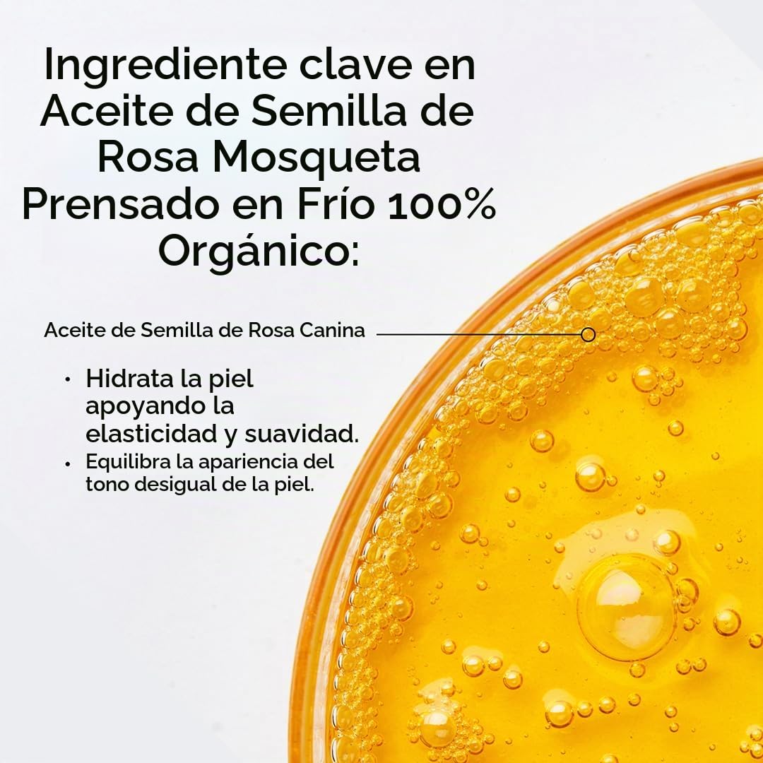 The Ordinary Aceite de semilla de rosa mosqueta 100% orgánico prens...