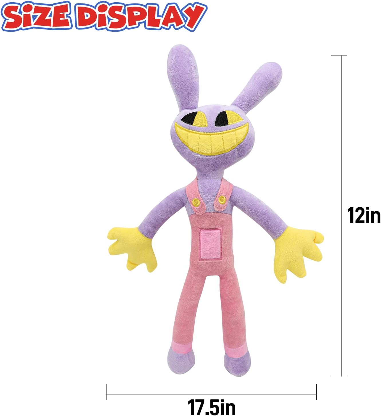 SAJISP El Asombroso Circo Digital de Peluche, 4 piezas de juguetes...