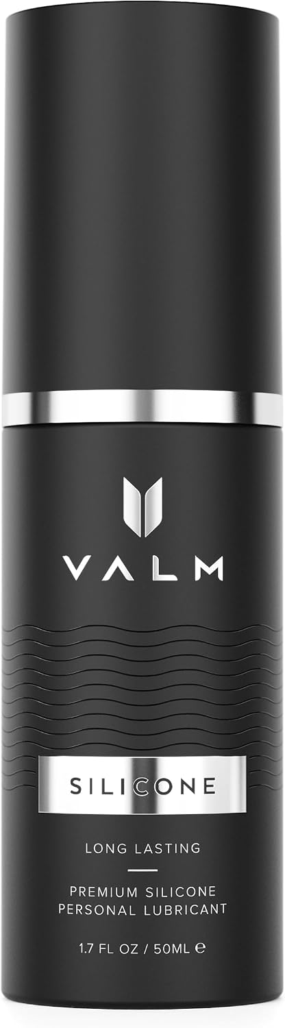 Valm Lubricante de silicona, de larga duración, lubricante personal...