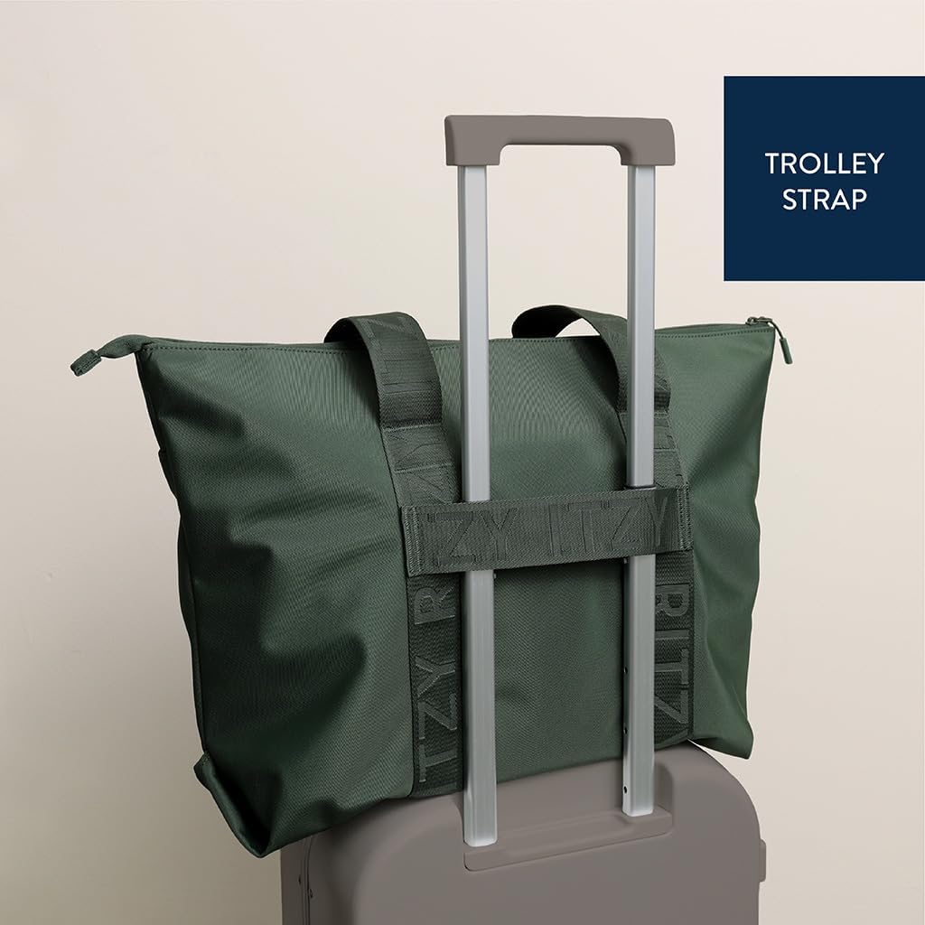 Itzy Ritzy Belong - Bolsa de pañales, bolsa ligera con 10 bolsillos...