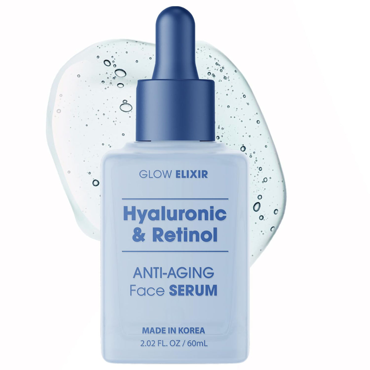 Glow Elixir Suero de retinol para cara con ácido hialurónico \u2013...