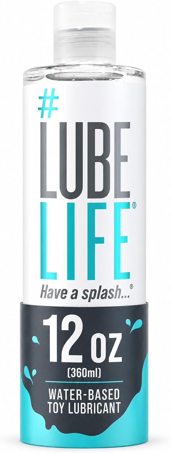 LubeLife - Lubricante personal a base de agua seguro para juguetes...
