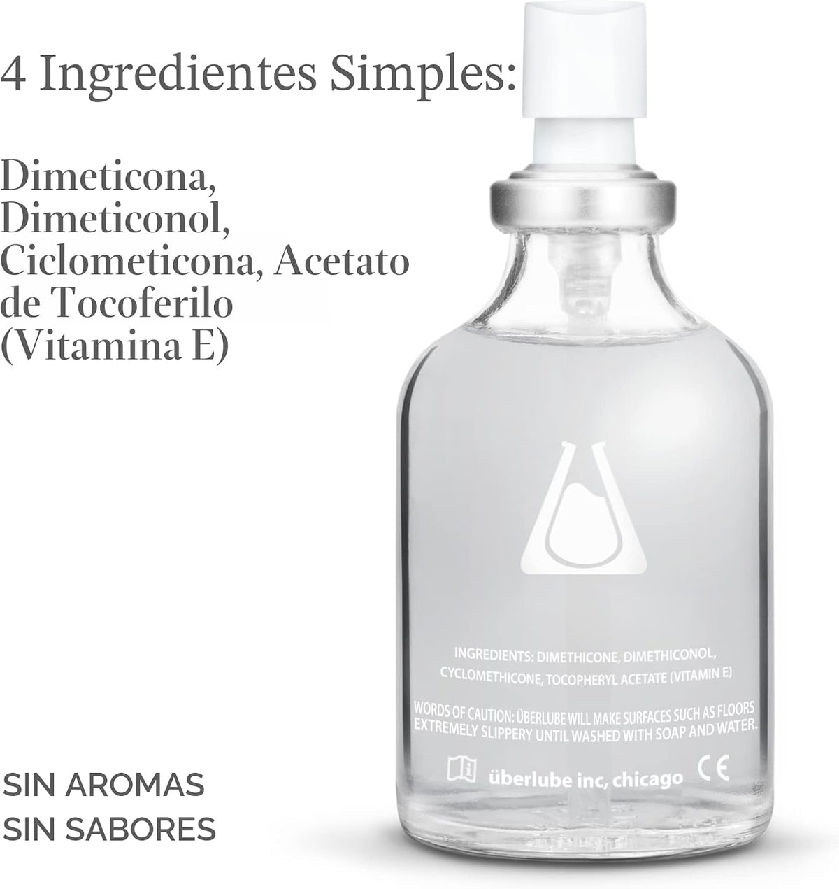 Uberlube Lubricante de base de silicona - Lubricante de silicona si...
