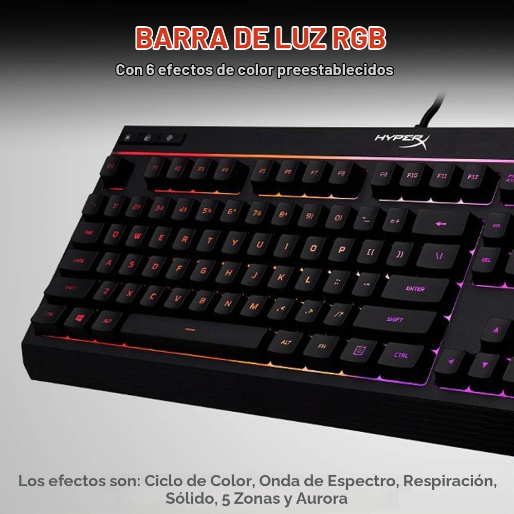 Núcleo de aleación HyperX RGB