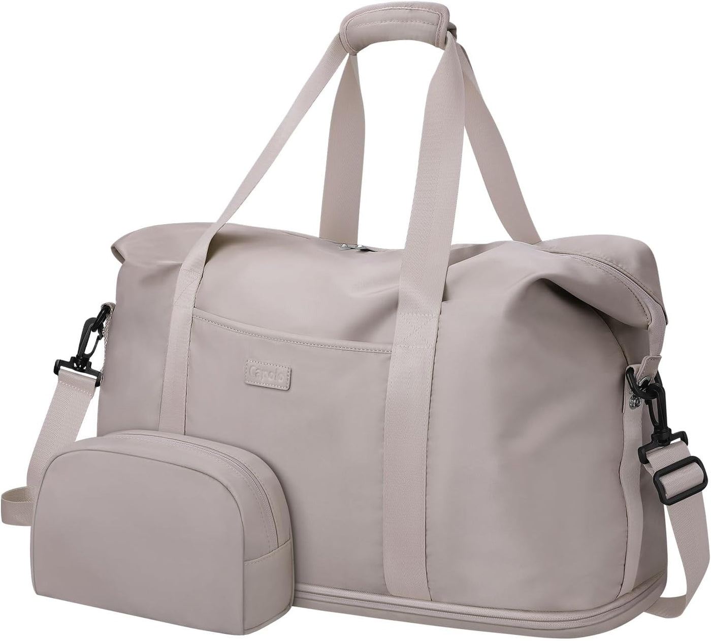 Bolsas de viaje expandibles de lona para fin de semana, bolsas de n...