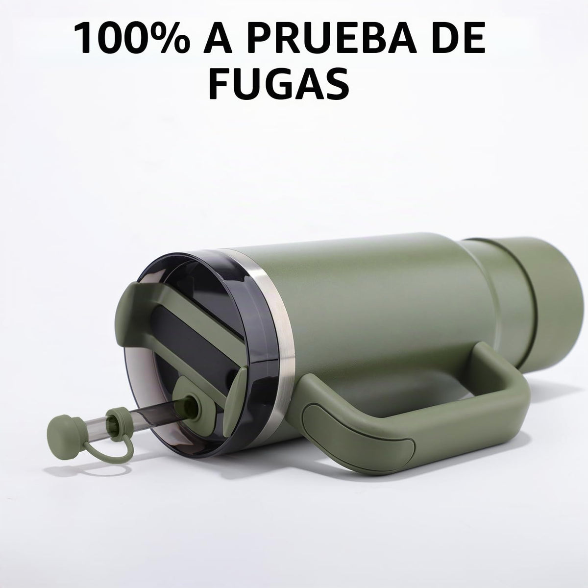 HYZ 8pcs Stanley Cup Accesorios, tapón y bota a prueba de derrames,...