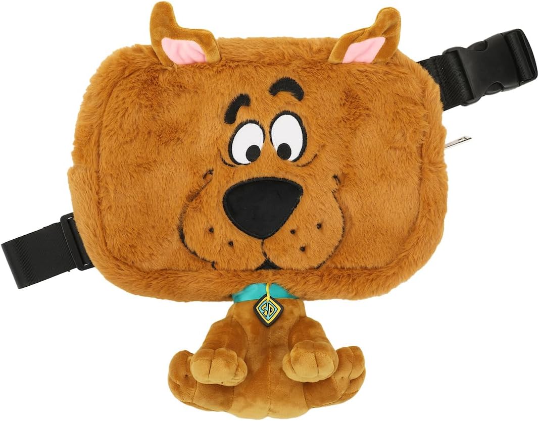 Scooby Doo - Bolso cruzado de felpa de 9.5 pulgadas Festie Bestie