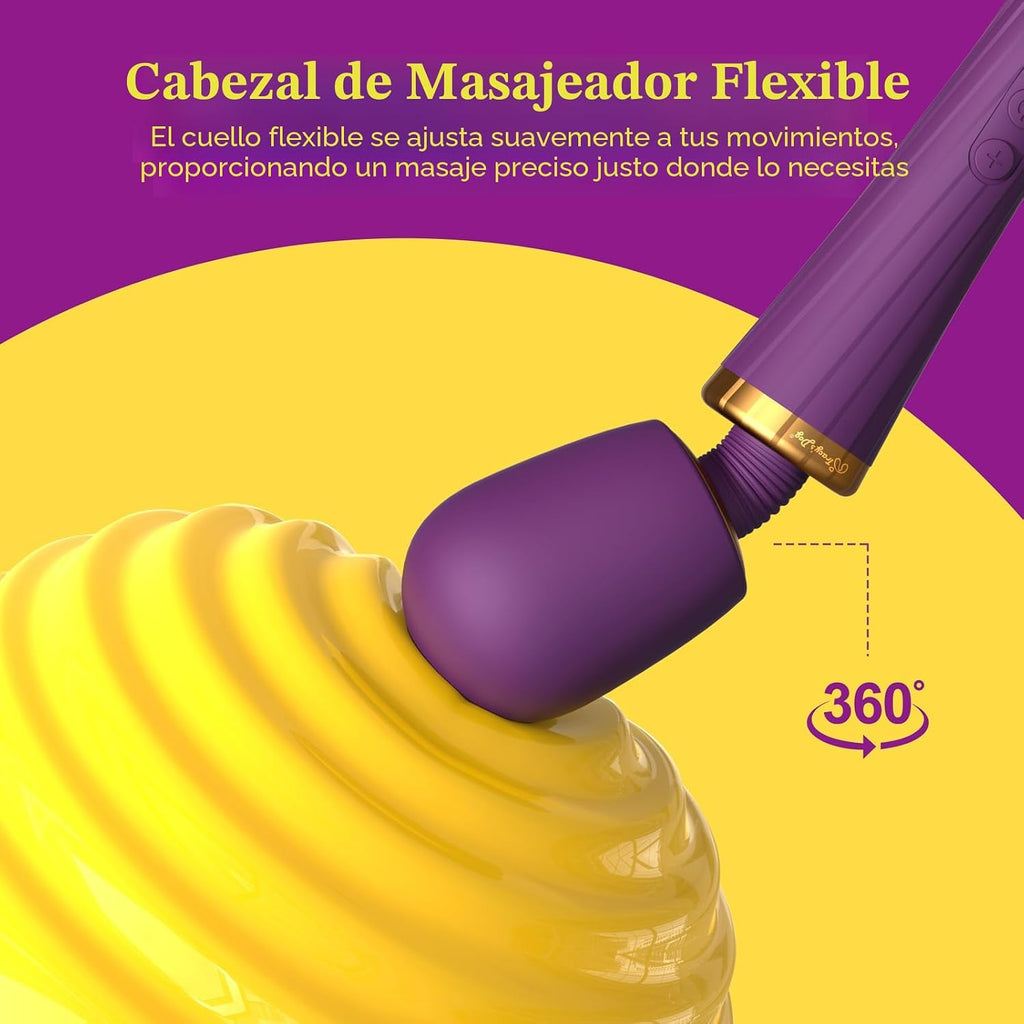 Kit de Vibrador de Varita Tracy's Dog, Masajador Inalámbrico co...