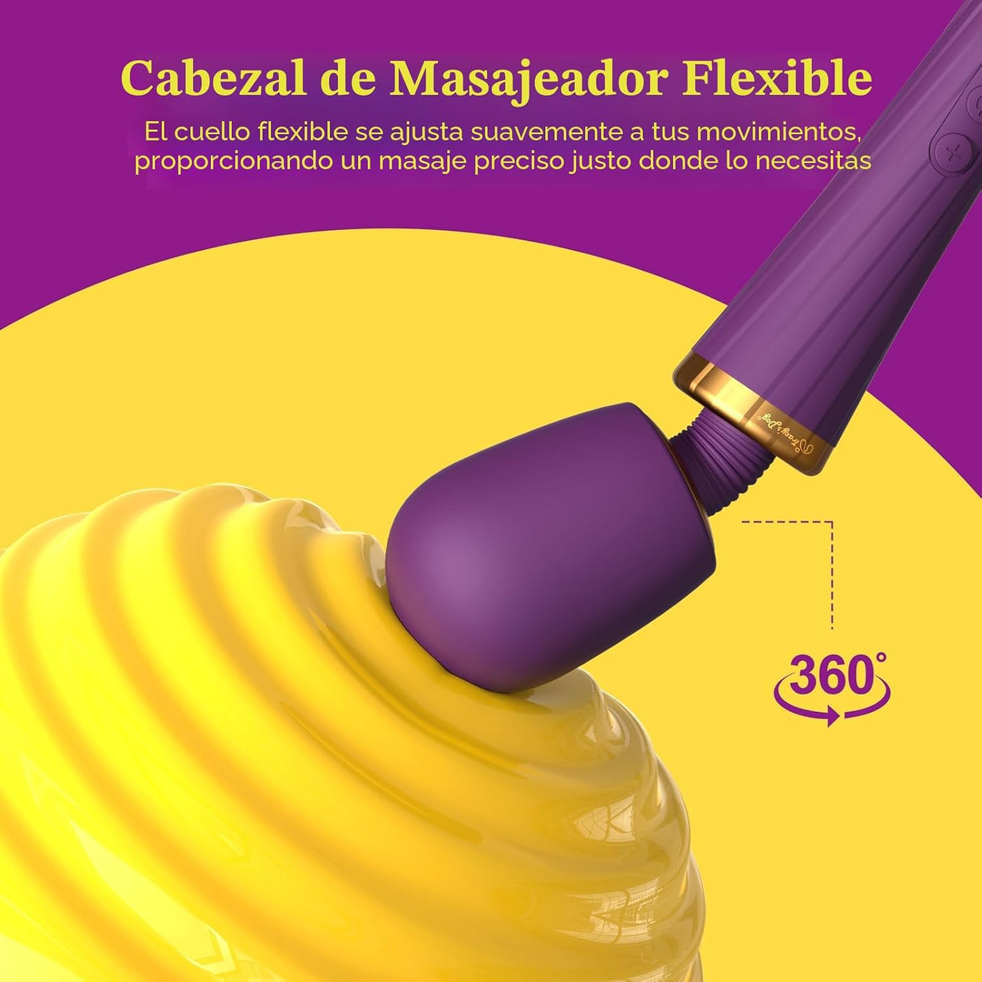 Kit de Vibrador de Varita Tracy's Dog, Masajador Inalámbrico co...