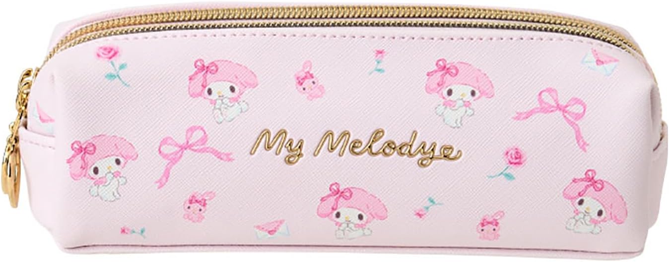 Sanrio My Melody 534595 - Estuche para bolígrafo con doble cremallera