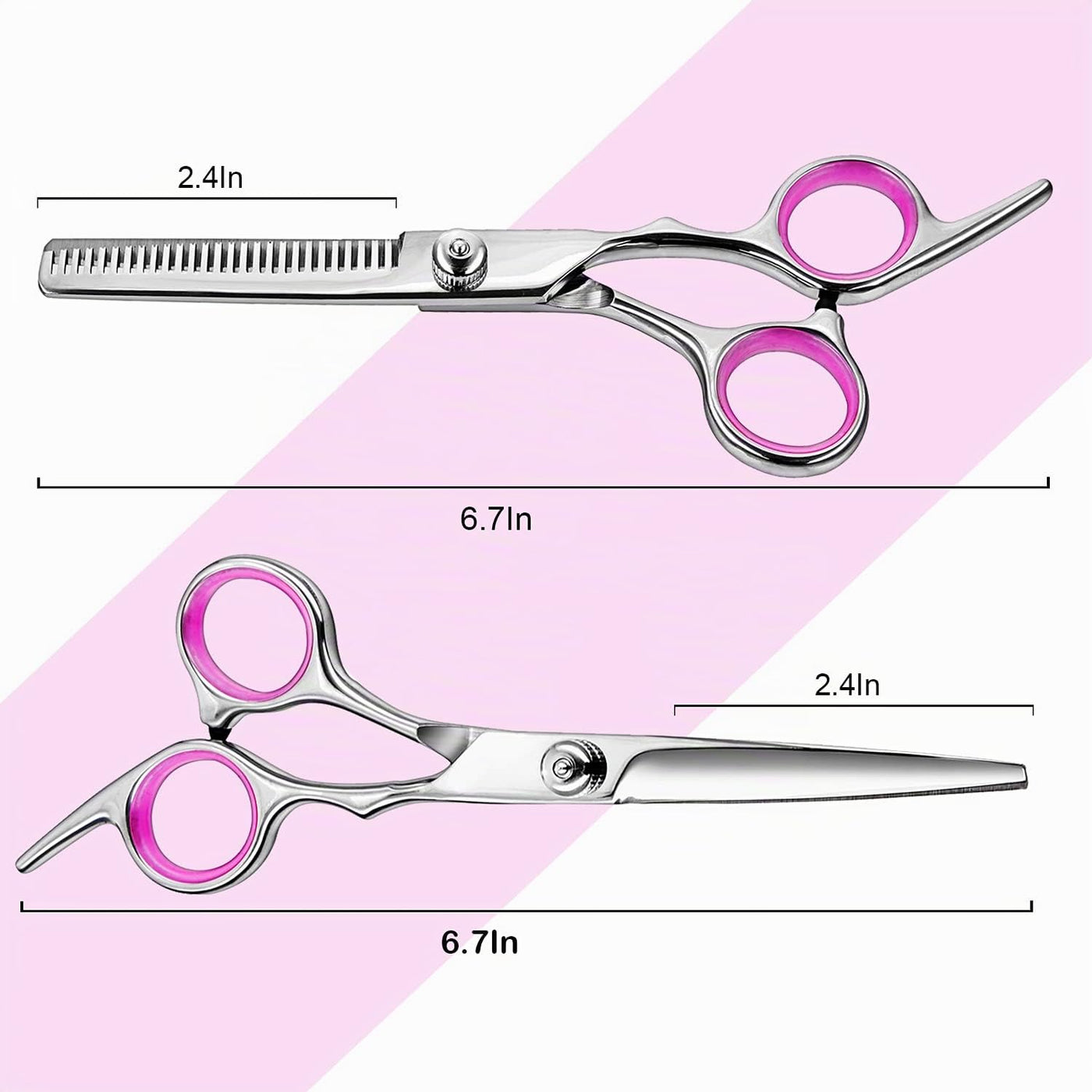 FCYSY Kit Profesional de Tijeras de Corte de Cabello de 11 Piezas,...