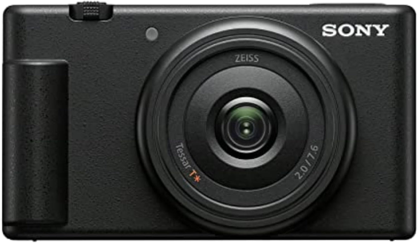 Sony ZV-1F Cámara de Vlog para Creadores de Contenido y Vloggers Negro