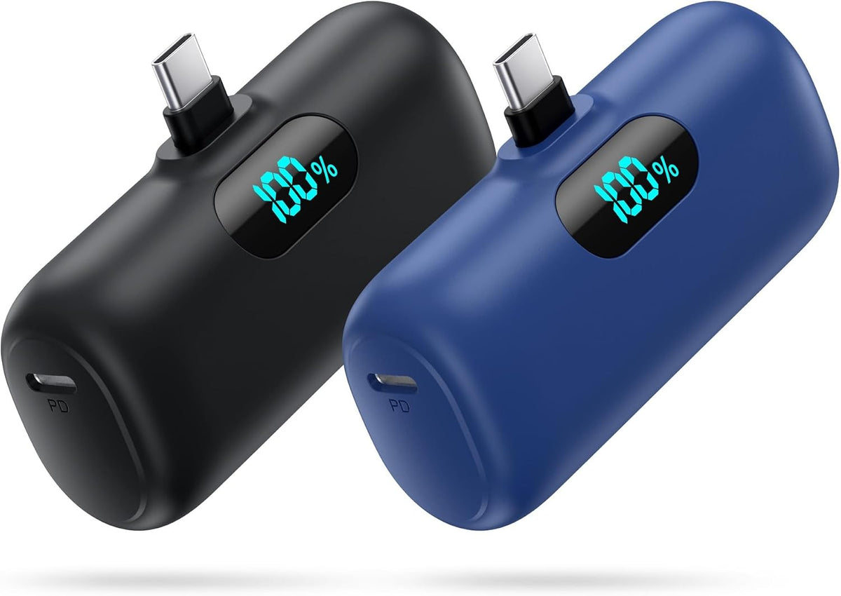 Swyop [Paquete de 2] Cargador portátil para iPhone 17\/16\/15, mini...