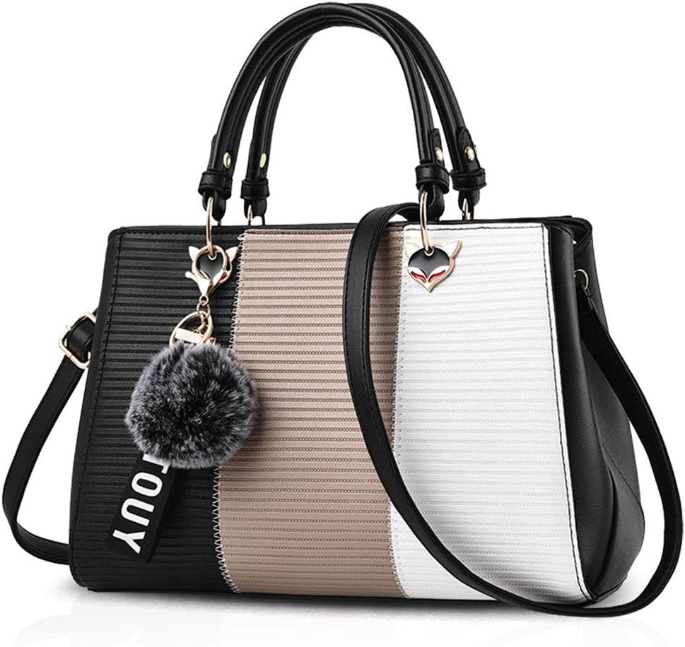 Bolsos de mano para mujer, bolsos de mano de piel sintética, bolsos...