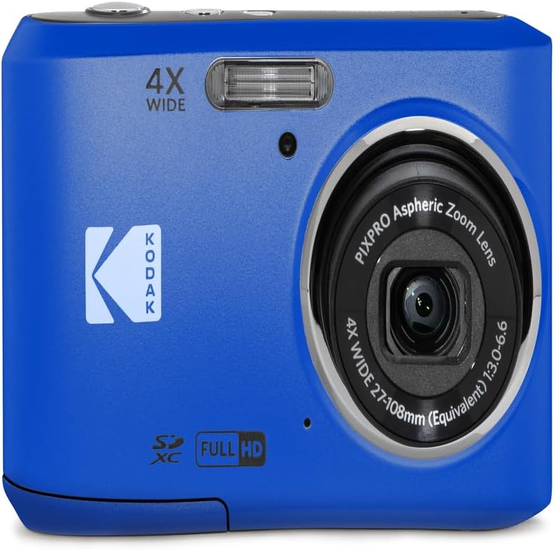 KODAK PIXPRO FZ45 - Cámara digital compacta de 16 MP, zoom óptico 4...