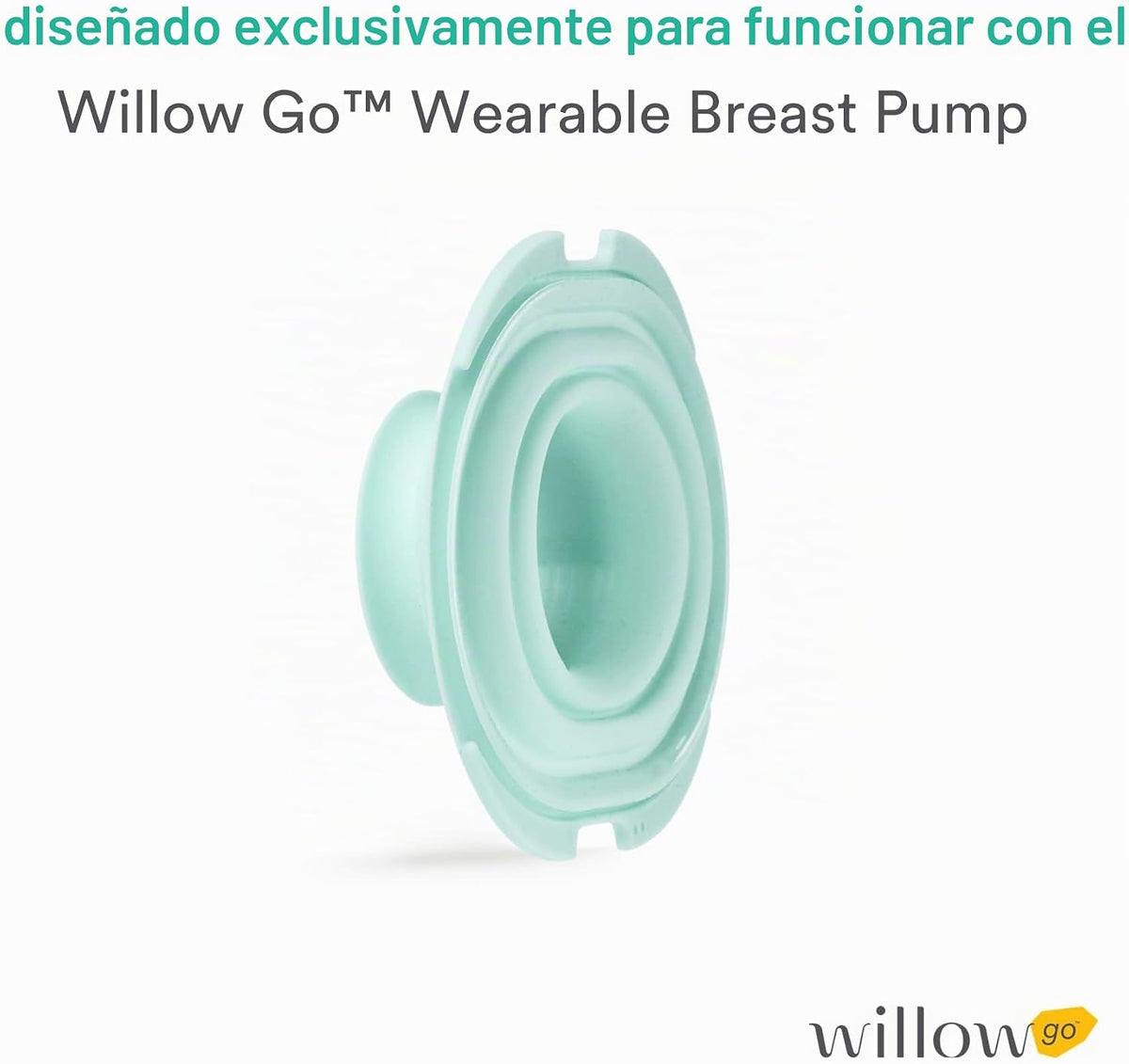 Willow Go Diaphragm - Paquete de 2 - para extractor de leche portát...
