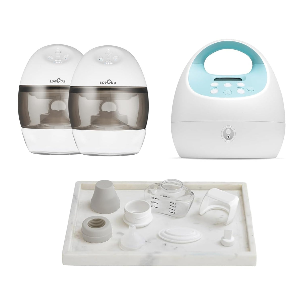 Spectra Paquete para bebés, extractor de leche S1 Plus Premier y ex...