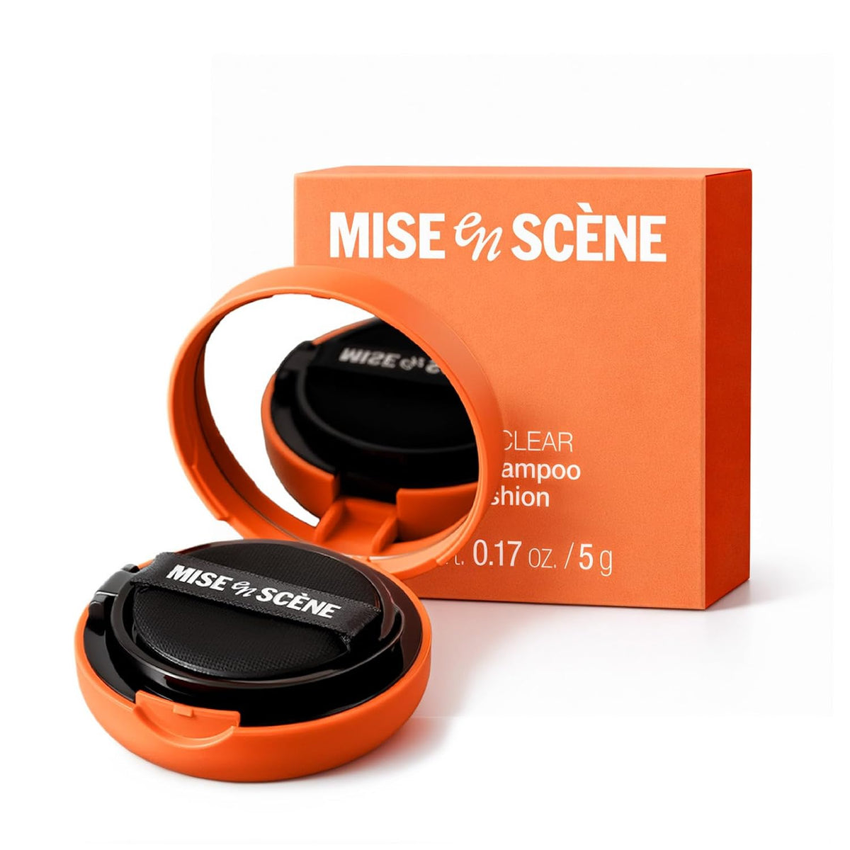 Mise En Scene Tap and Clear - Cojín de champú seco coreano para muj...