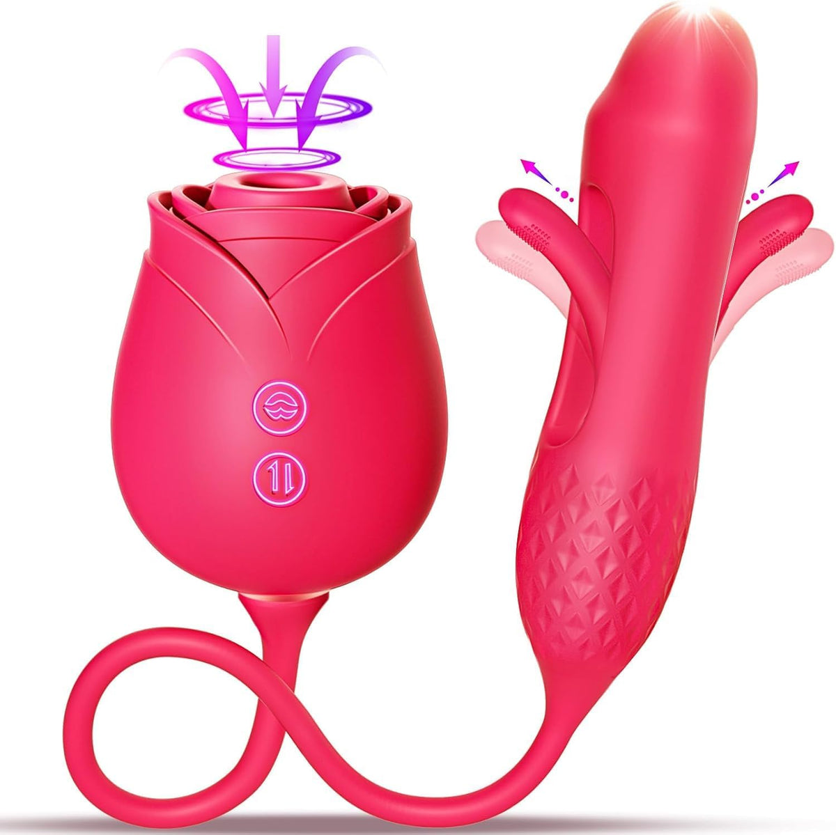 MOOLIGIRL Juguete sexual con vibrador de succión \u2013 10 modos de...